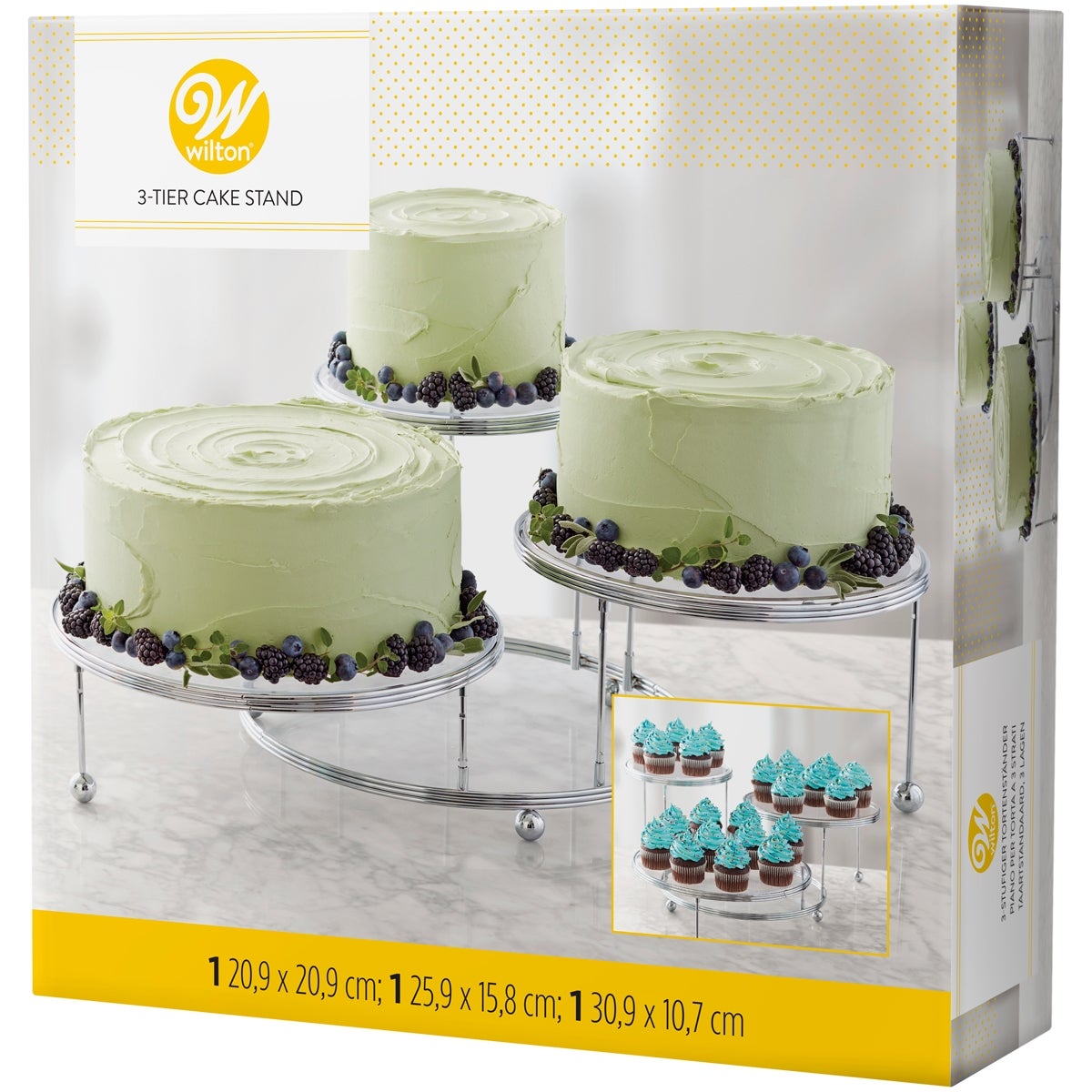 Wilton Cakes 'N More 3 Tier Party Stand