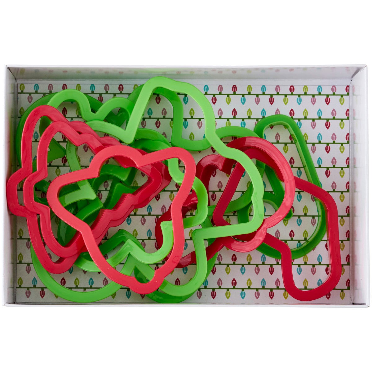 Wilton Plastic Cookie Cutter Christmas Set/10