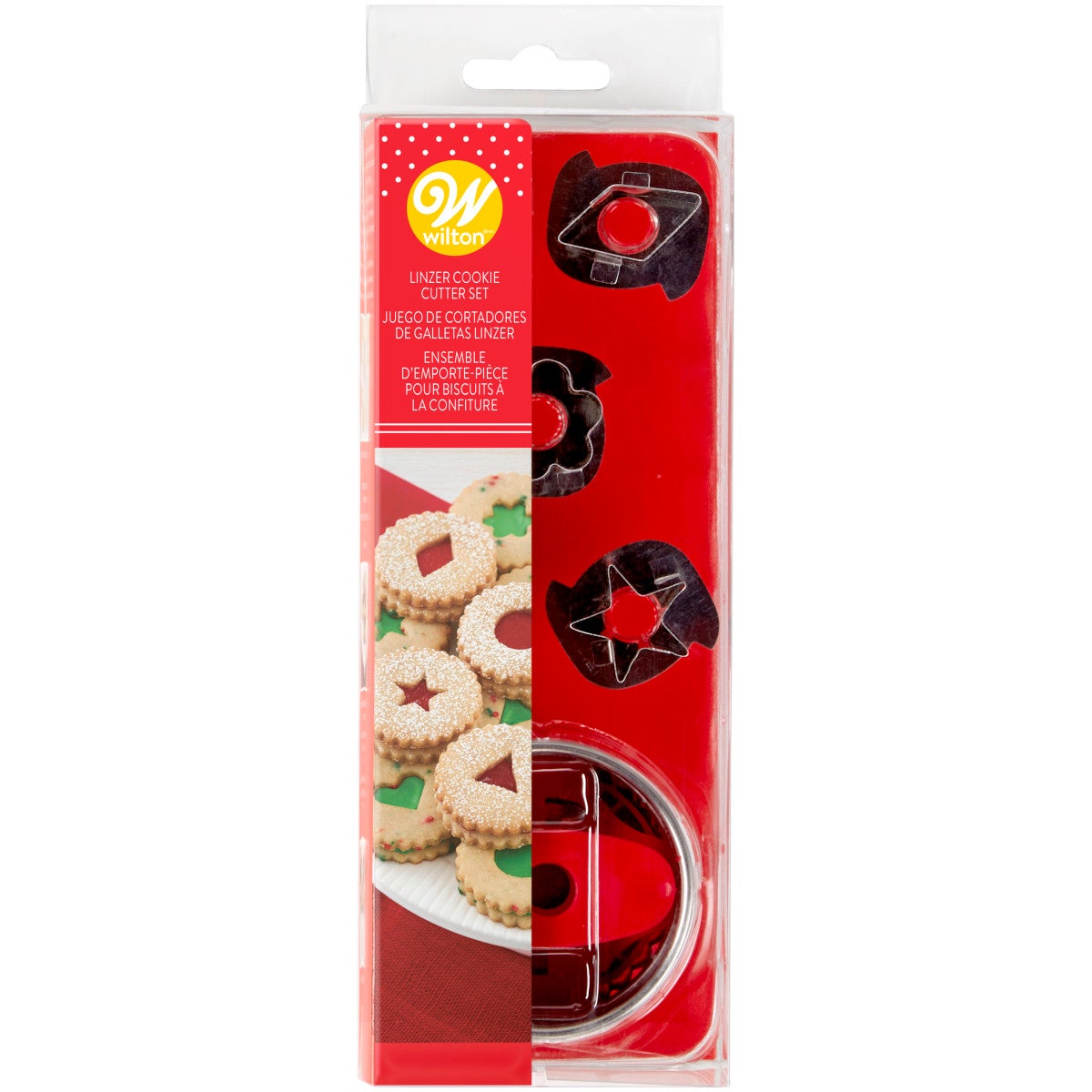 Wilton Round Linzer Cut Out Cookie Cutter Set/7
