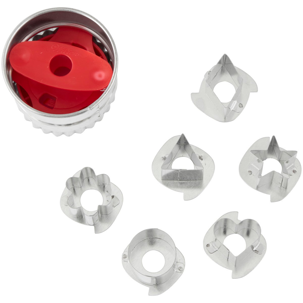 Wilton Round Linzer Cut Out Cookie Cutter Set/7