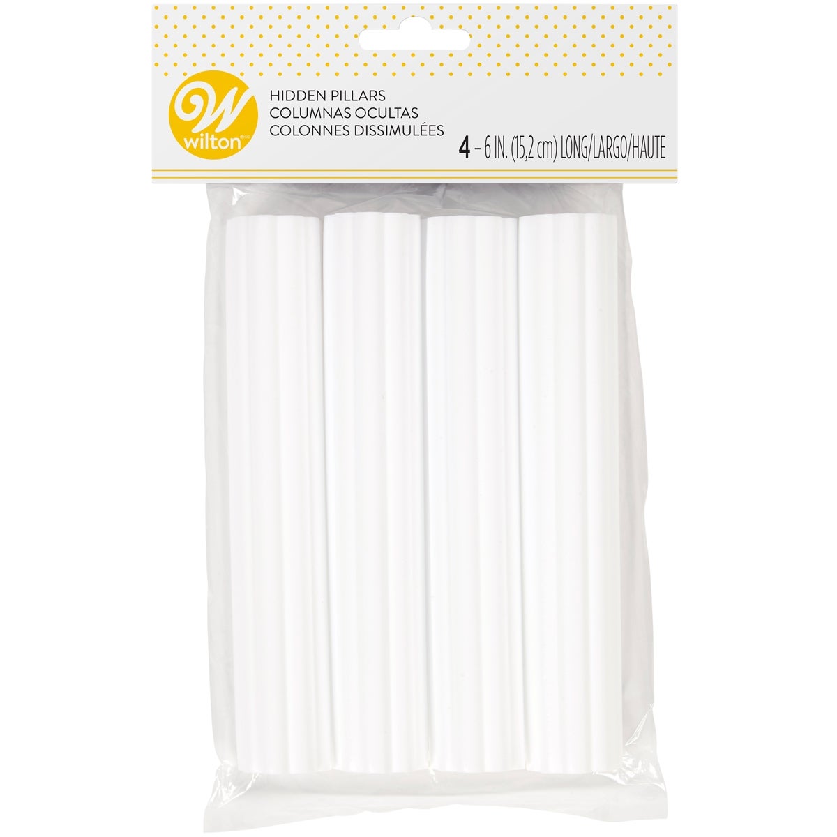 Wilton Hidden Pillars 15.2cm, pk/4