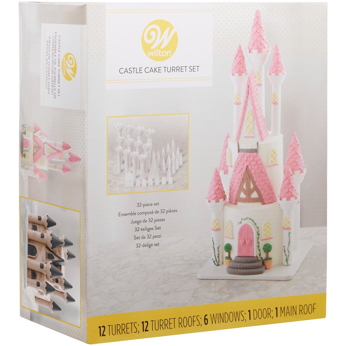 Wilton Romantic Castle Cake set