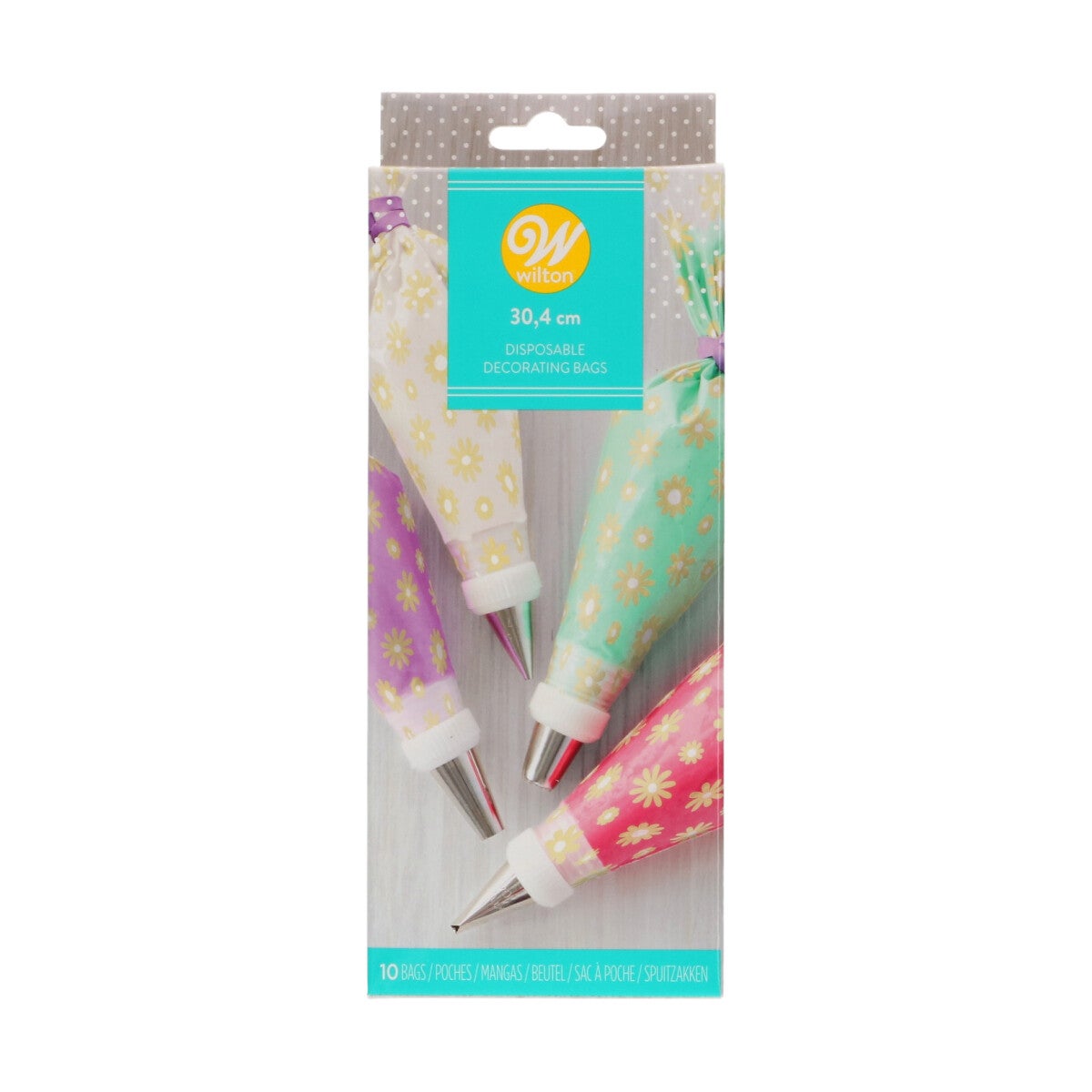 Wilton Decorating Bags 30cm Flowers pk/10