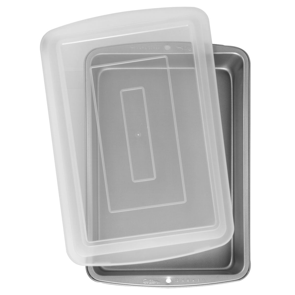 Wilton Recipe Right® Oblong Pan with Cover 32,5x22,5x5cm