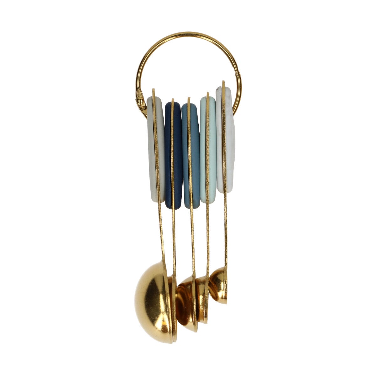 Wilton Gouden Metalen Maatlepels 5 stuks