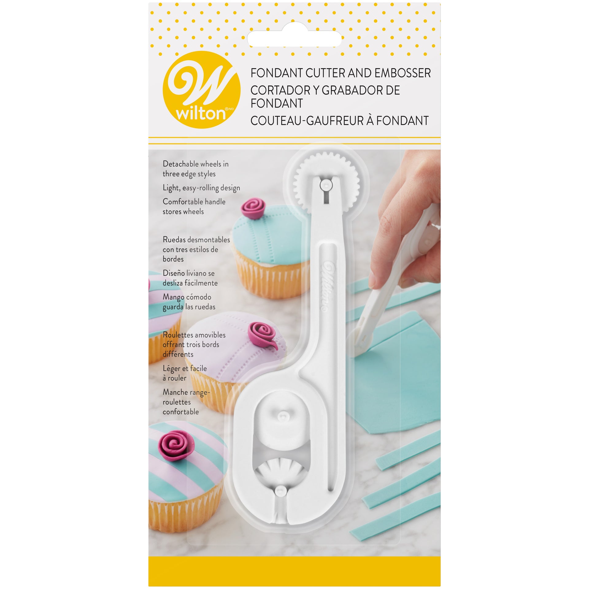 Wilton Cutter and Embosser Set/4