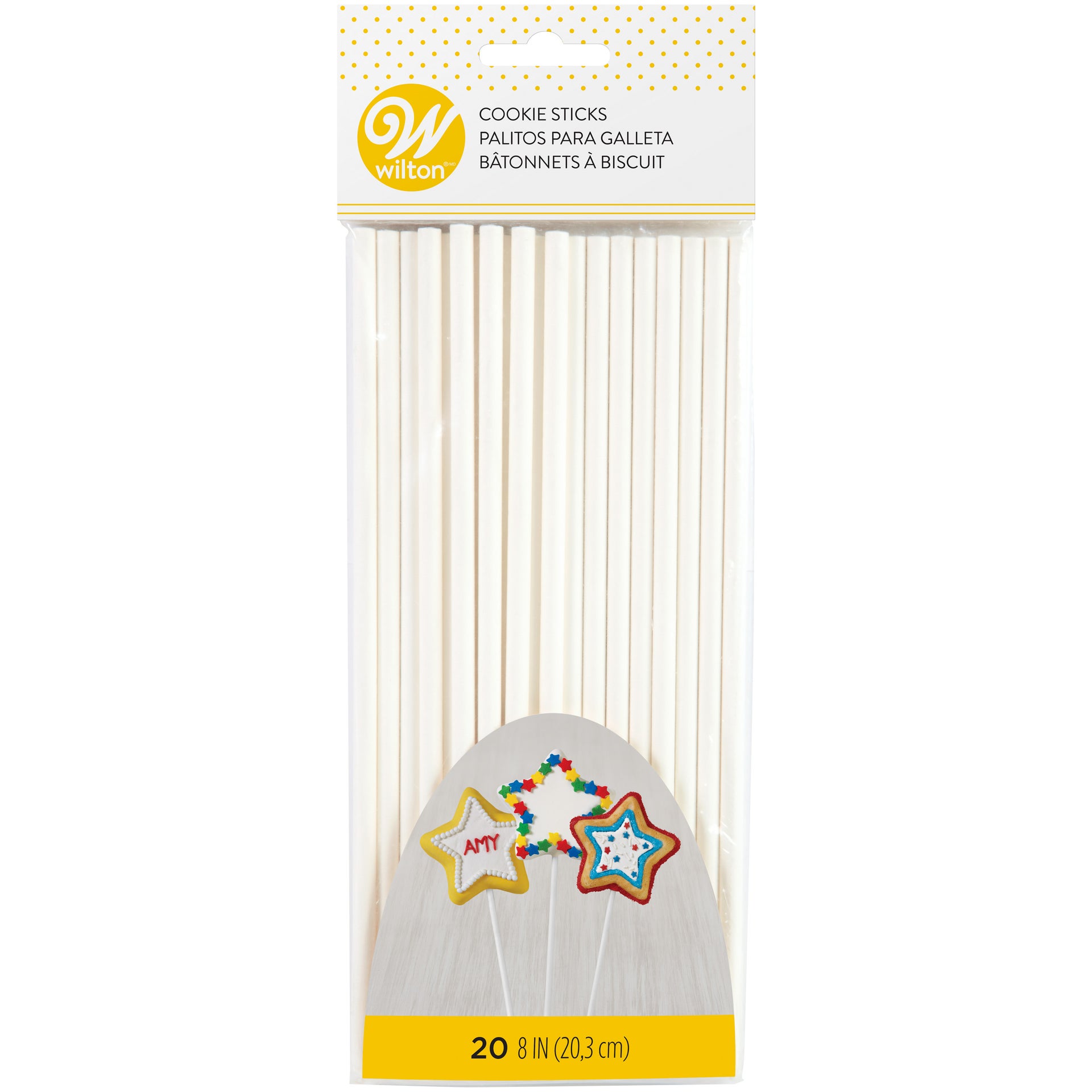 Wilton Lollipop Sticks 20 cm pk/20