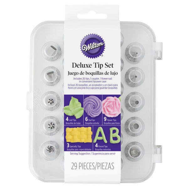 Wilton Deluxe Decorating Tip Set/29