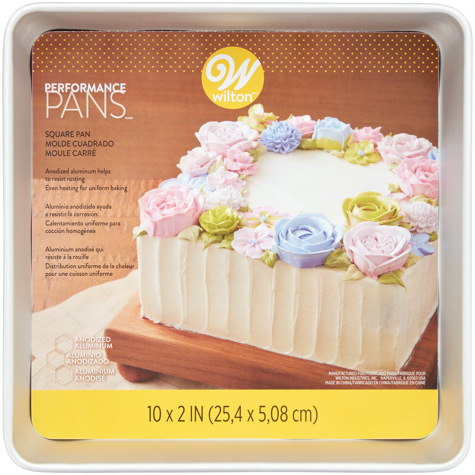 Wilton Performance Pans® Square Cake pan 25x25 cm