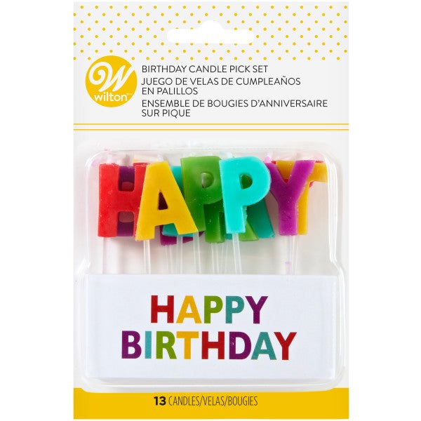 Wilton Candles Happy Birthday Set/13