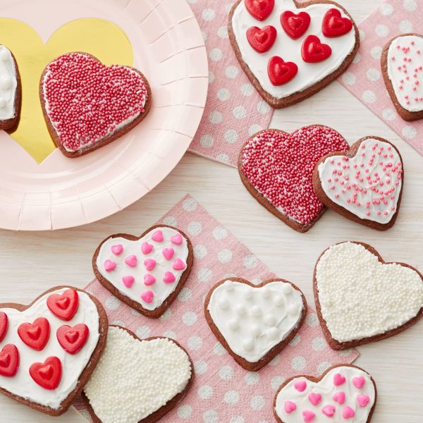 Wilton Double-sided Cutters Heart Set/6