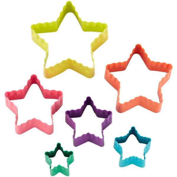 Wilton Double-sided Cutters Star Set/6