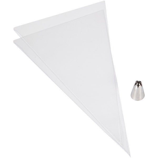 Wilton Decorating Tip 2D Drop Flower Set/3