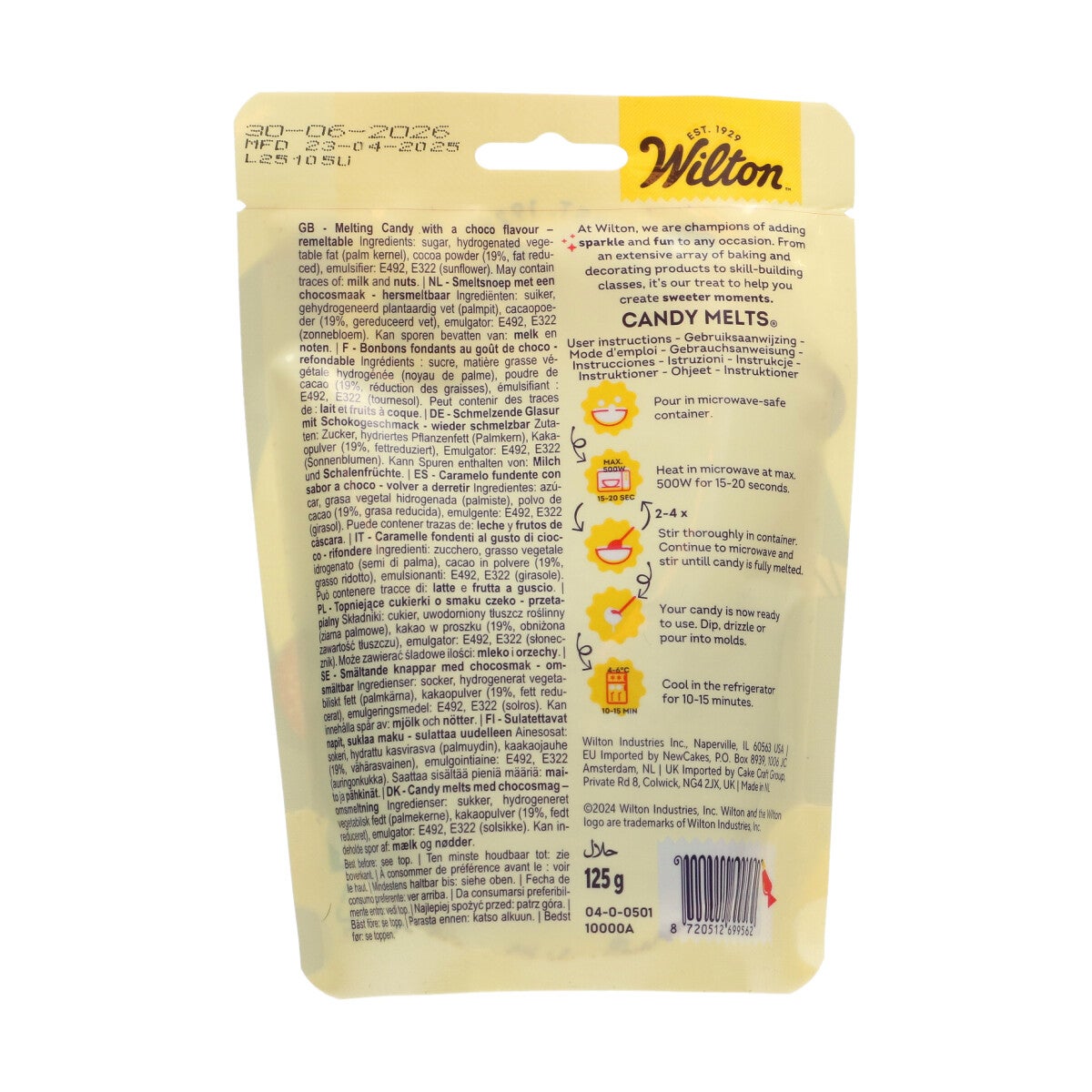 Wilton Candy Melts® 125g - Dark Cocoa