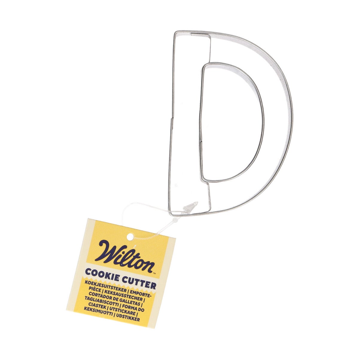 Wilton Cookie Cutter Letter D 7,5 cm