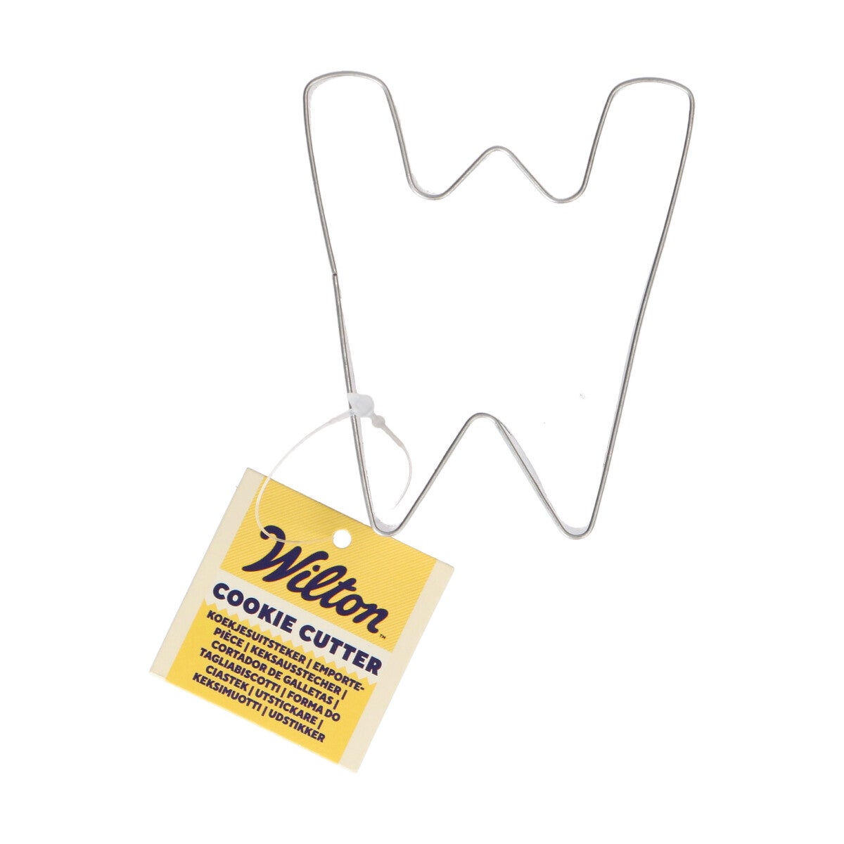 Wilton Cookie Cutter Letter W 8 cm