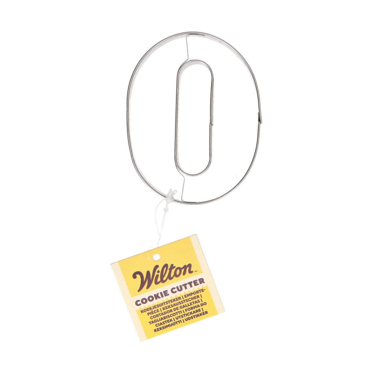 Wilton Cookie Cutter Number 0 - Size 7,5 cm