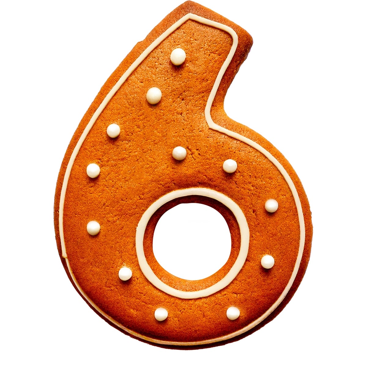 Wilton Cookie Cutter Number 6 - Size 7,5 cm