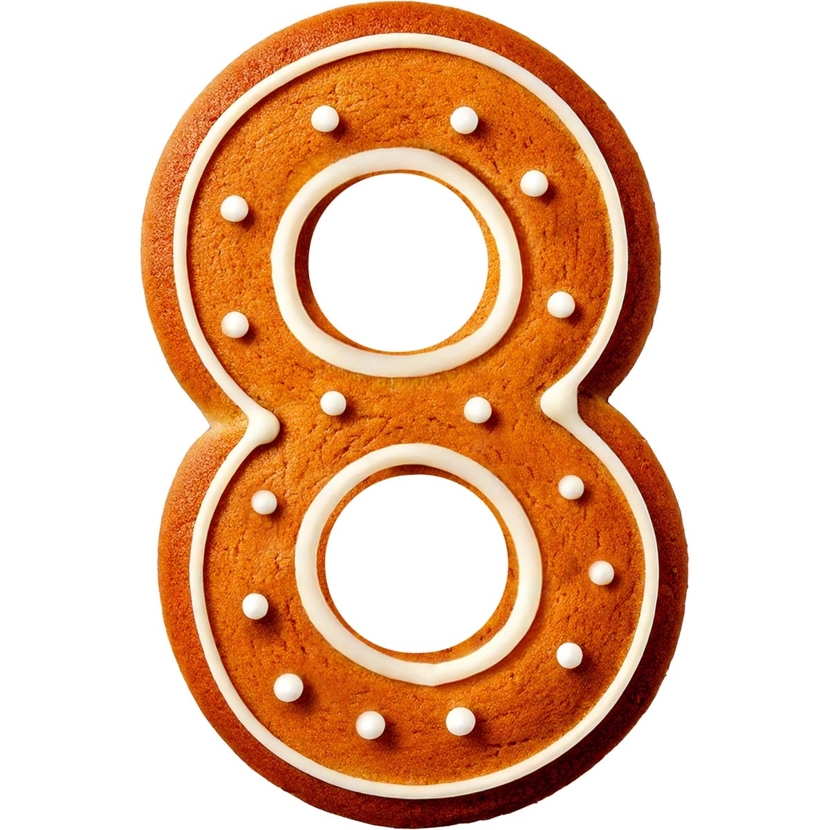 Wilton Cookie Cutter Number 8 - Size 7,5 cm