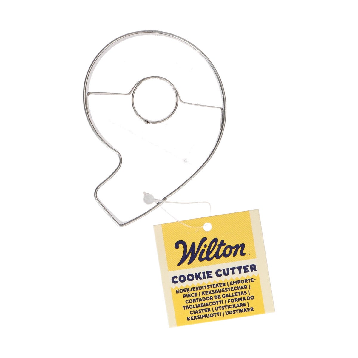Wilton Cookie Cutter Number 9 - Size 7,5 cm