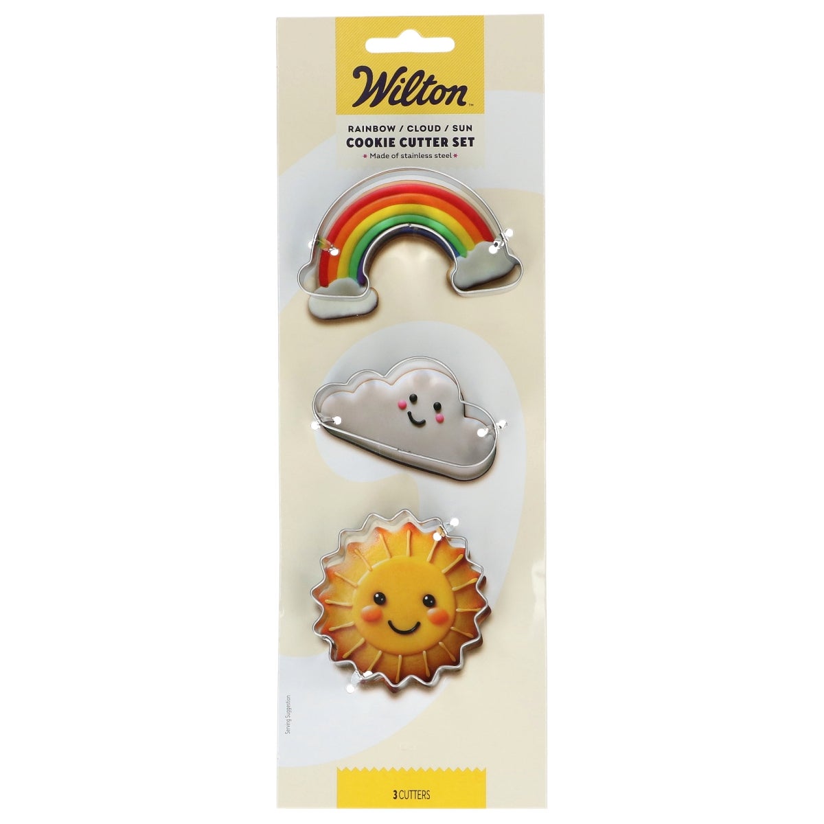 Wilton Cookie Cutter Rainbow - Cloud - Sun set/3