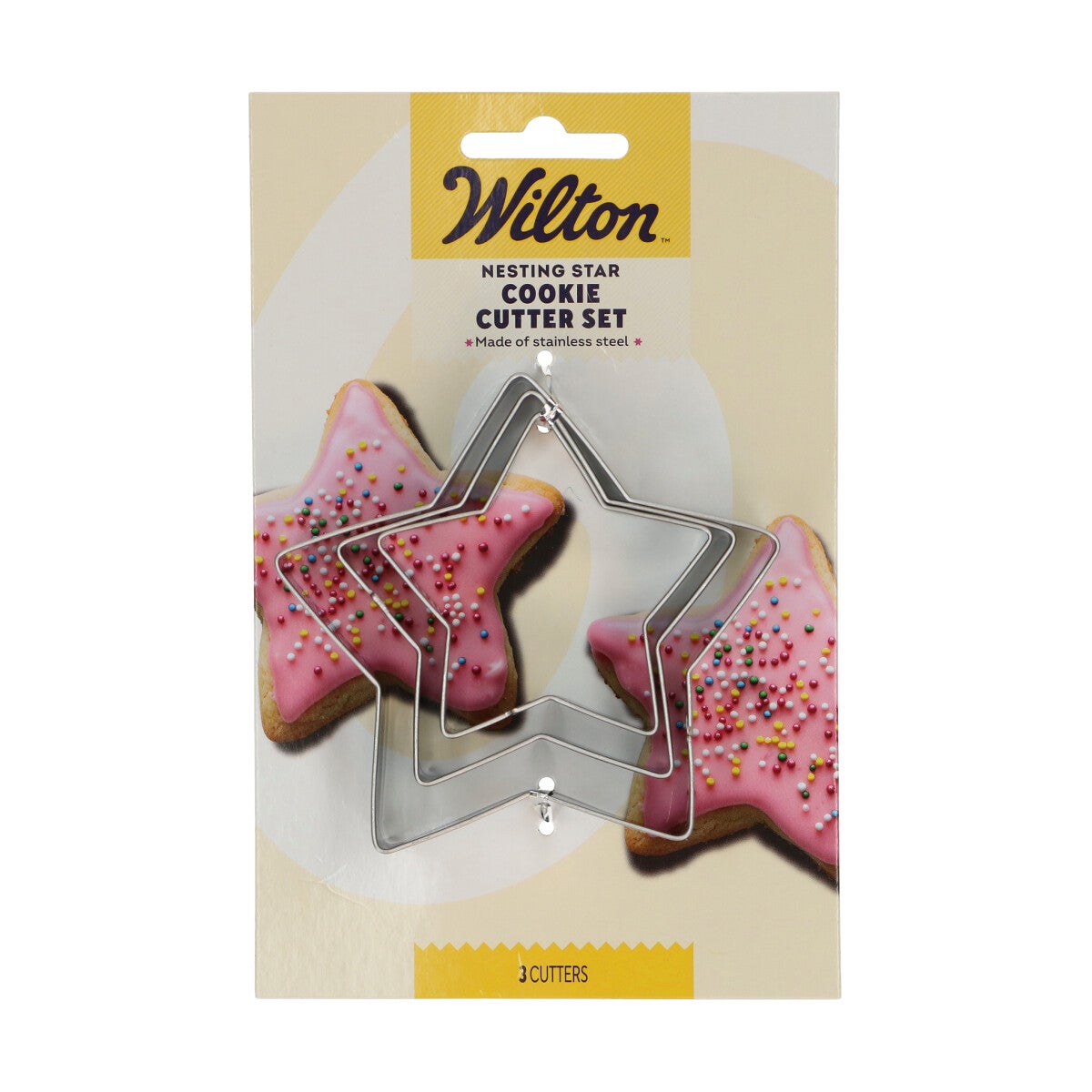 Wilton Nesting Cookie Cutter Star Set/3