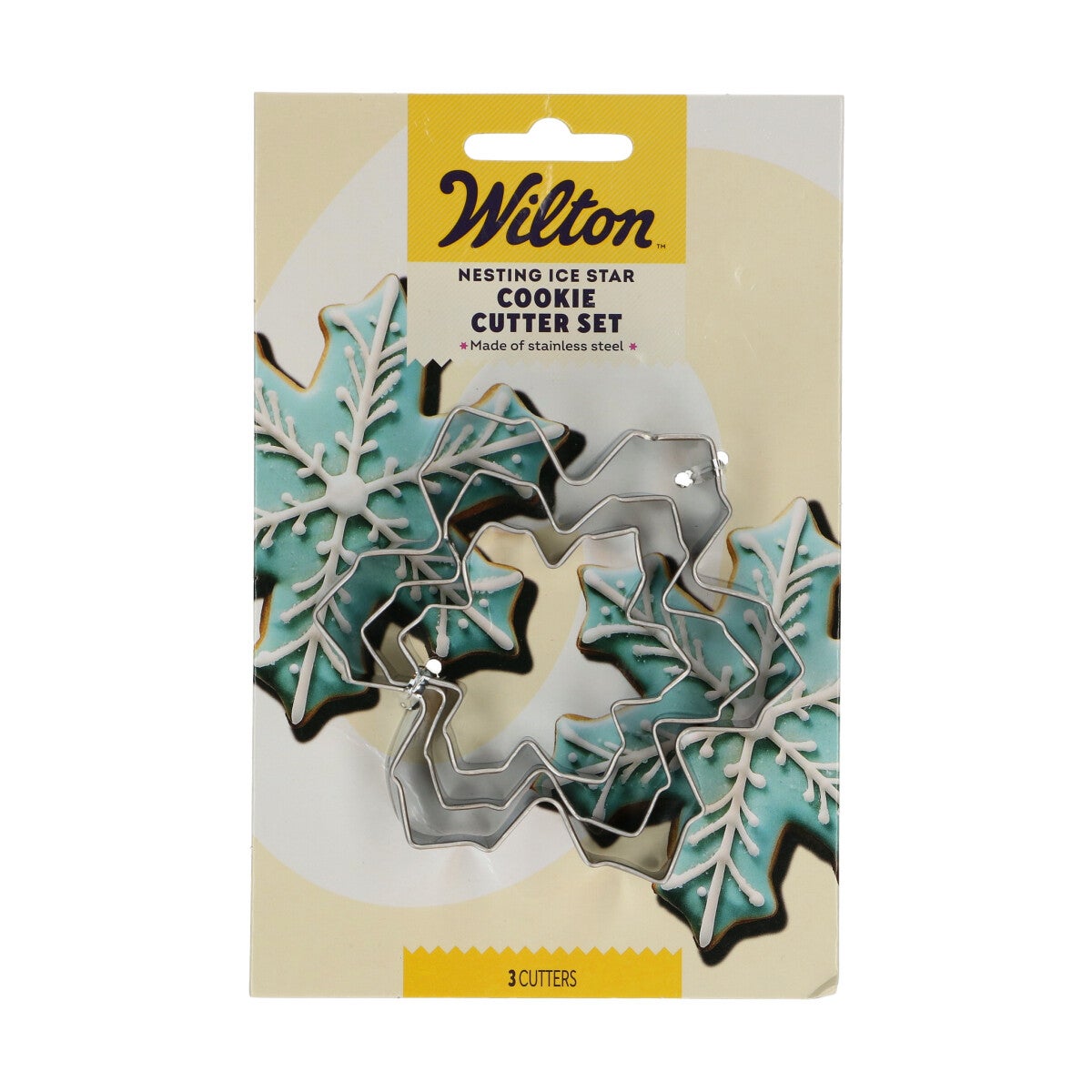 Wilton Nesting Cookie Cutter Icestar Set/3