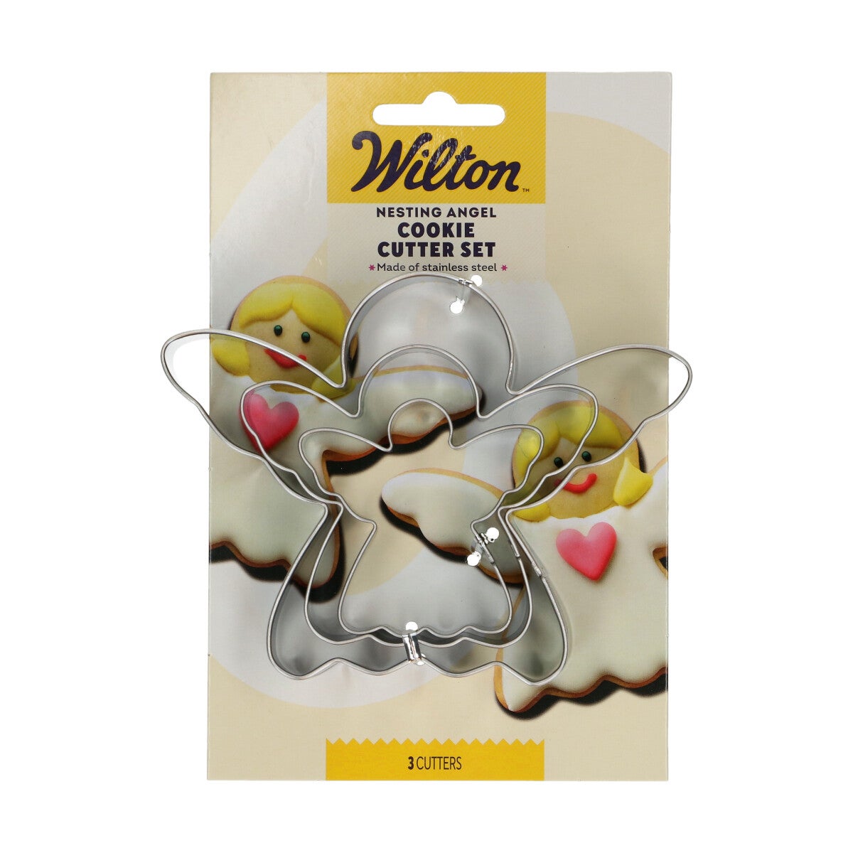 Wilton Nesting Cookie Cutter Angel Set/3