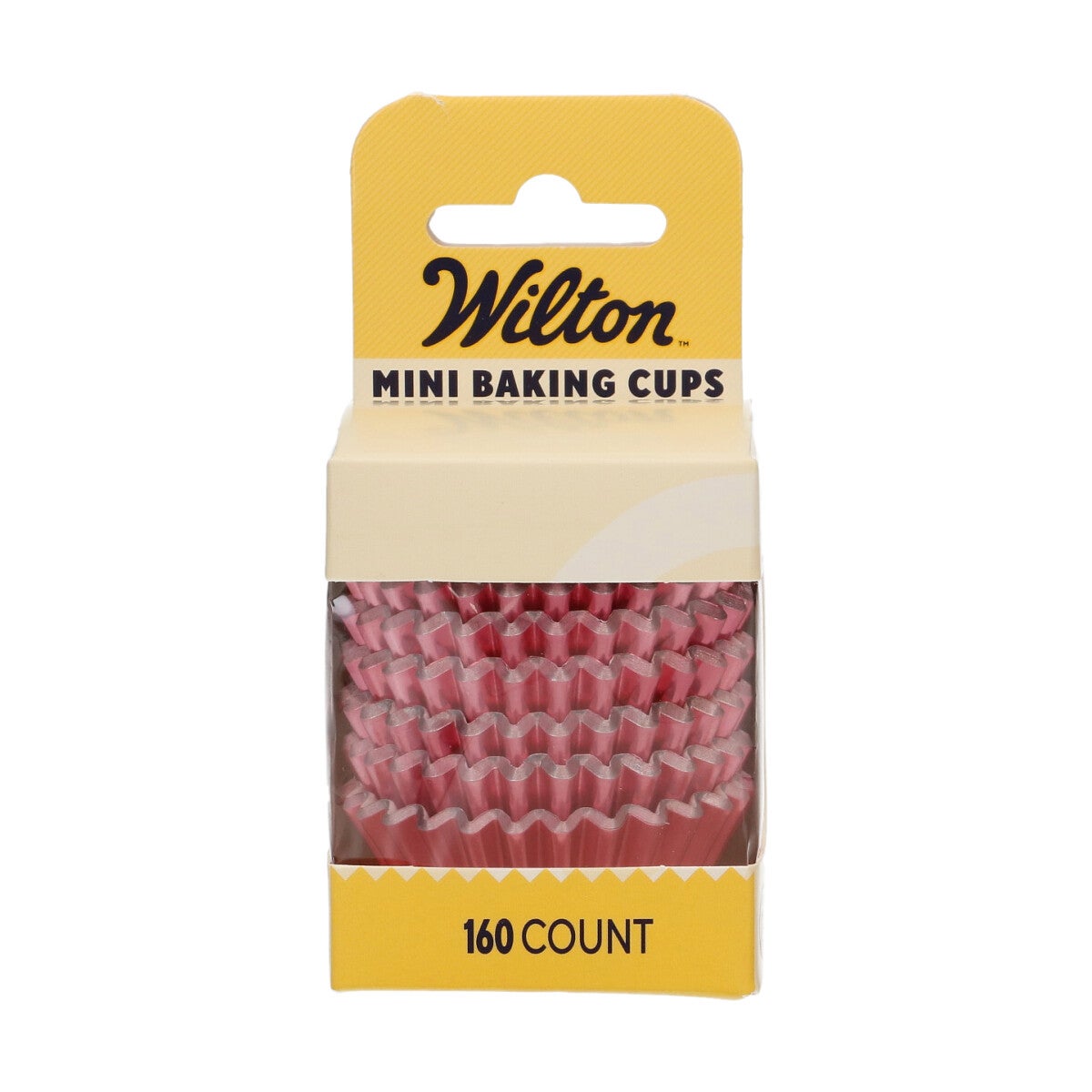 Wilton Mini Metallic Baking Cups Rosé Gold pk/160