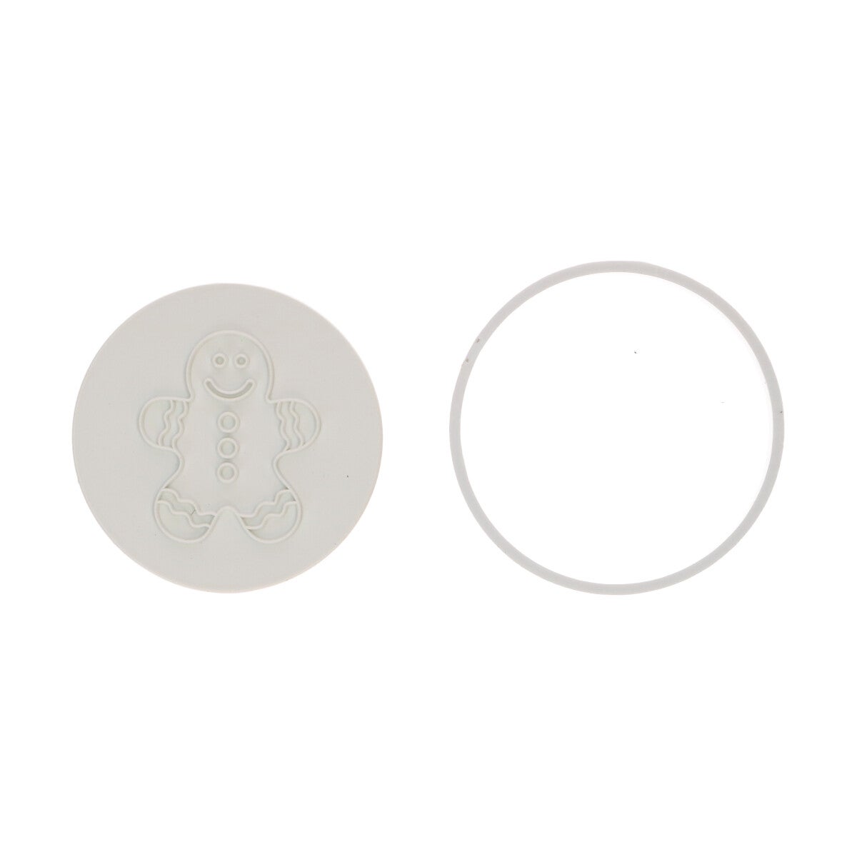 Wilton Cookie Cutter and Stamp Gingerman