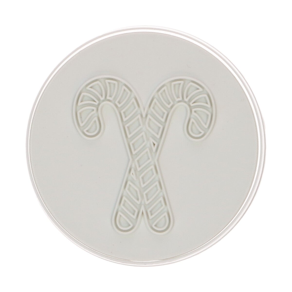 Wilton Cookie Cutter and Stamp Candy Cane