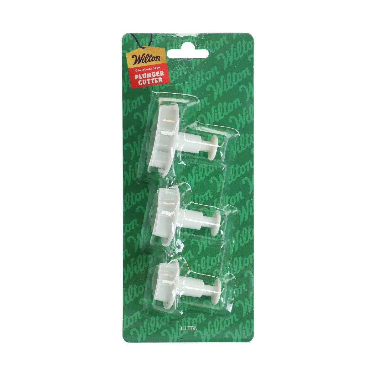 Wilton Plunger Cutter Christmas Tree set/3