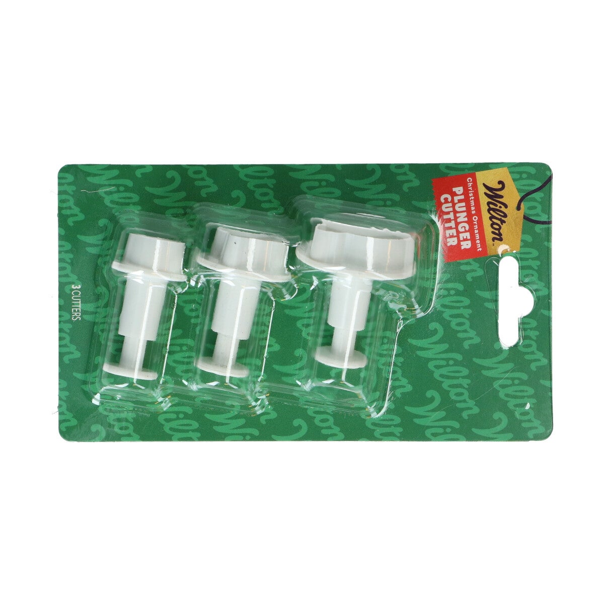 Wilton Plunger Cutter Christmas Ornament set/3