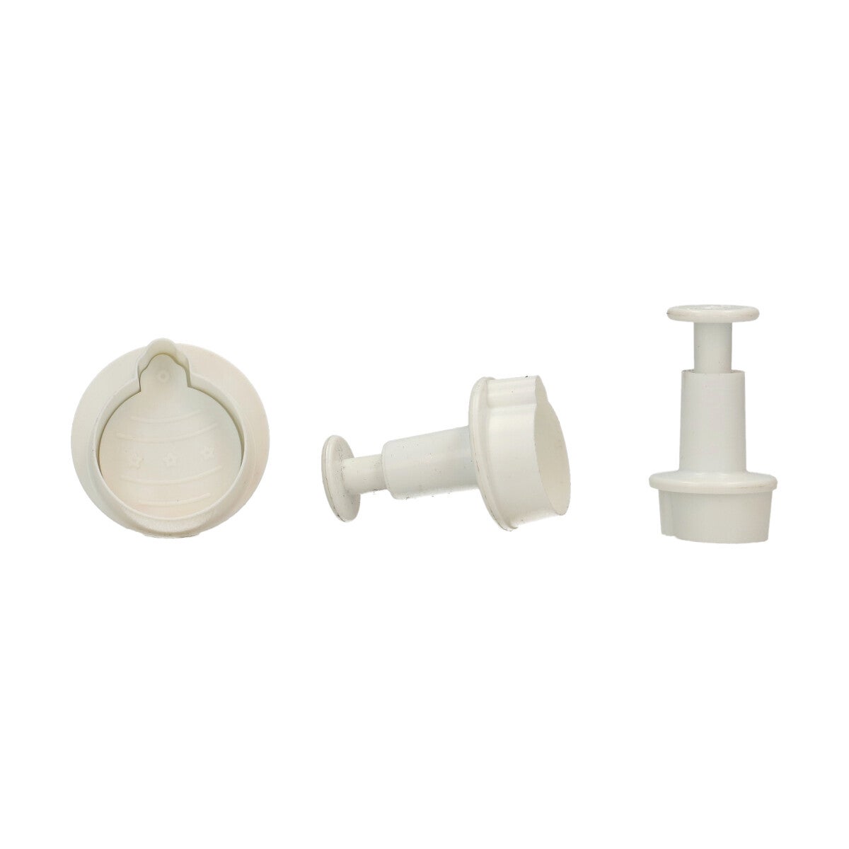 Wilton Plunger Cutter Christmas Ornament set/3