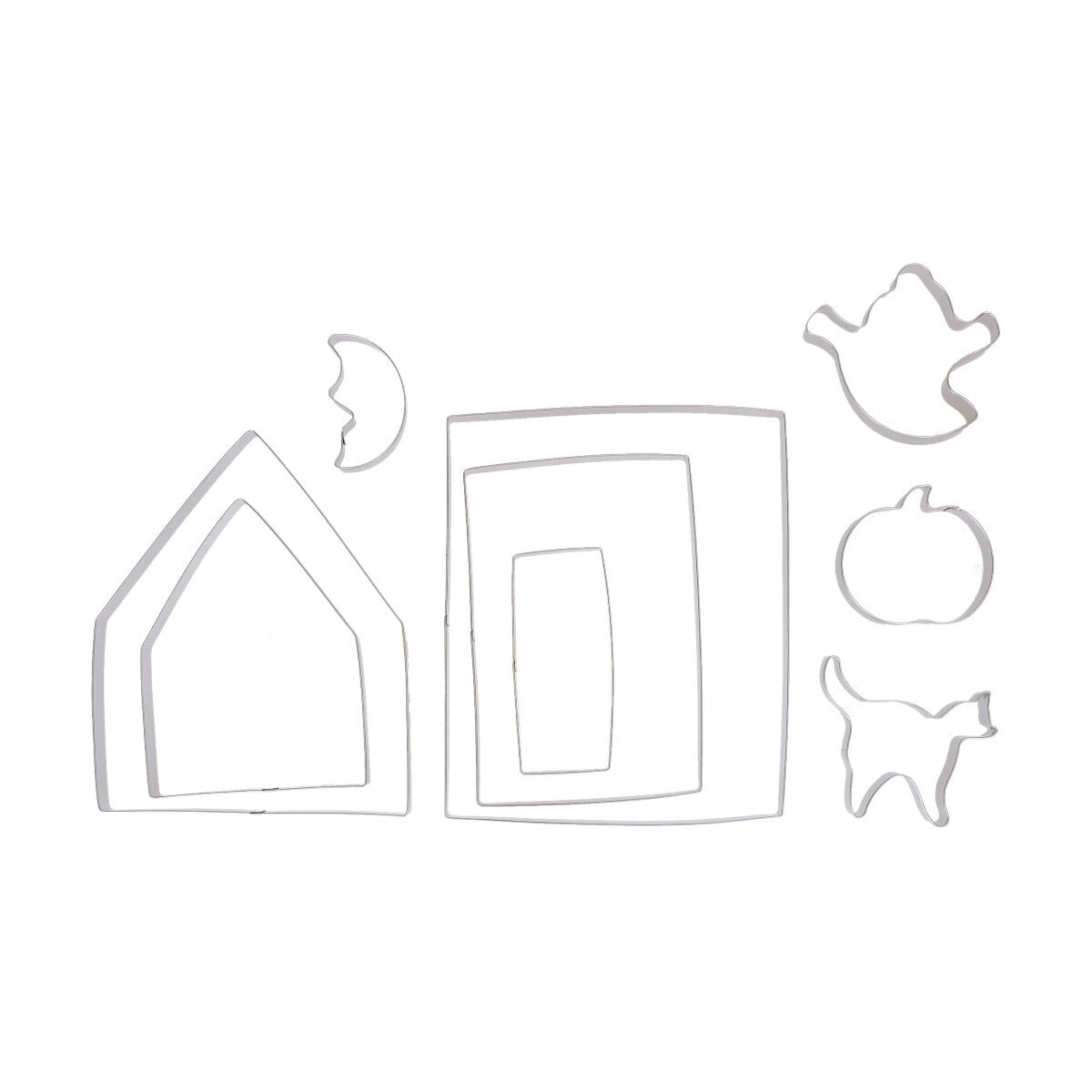 Wilton Cookie Cutter Horror House set/9