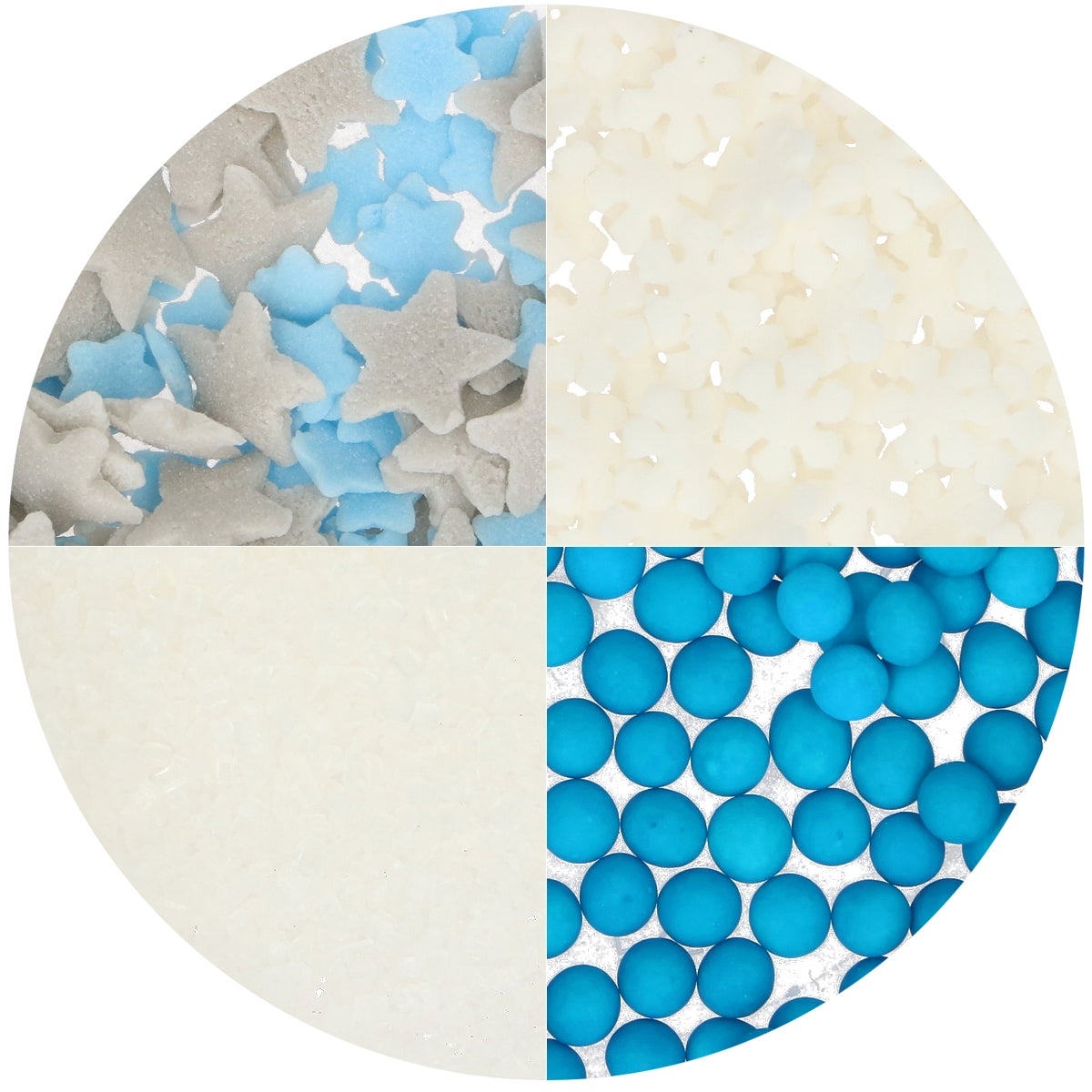Wilton 4-in-1 Sprinkle Mix Winter Bliss