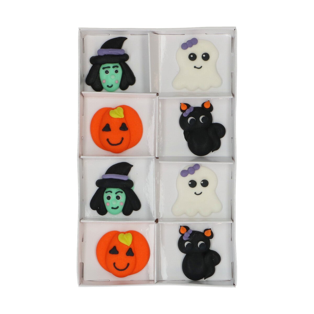 Wilton Sugar Decorations Happy Halloween set/8