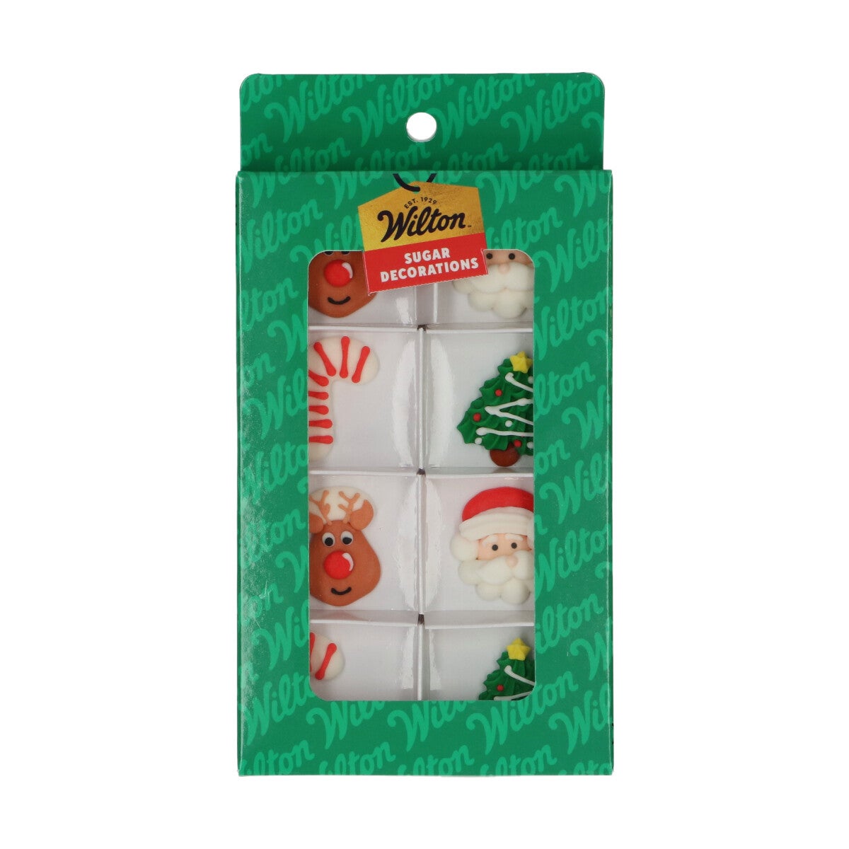 Wilton Sugar Decorations Merry Christmas set/8