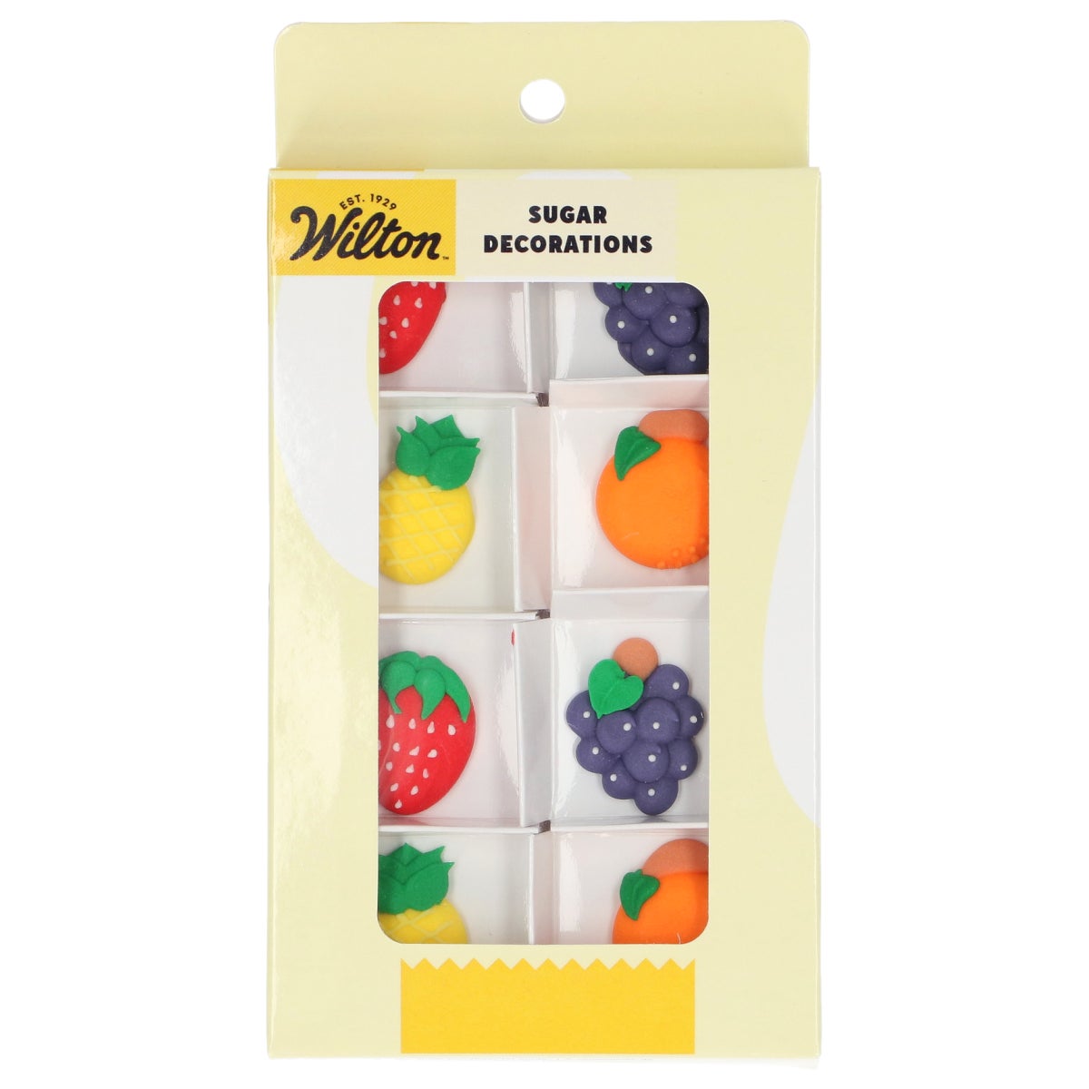 Wilton Sugar Decorations Summer Fruits set/8