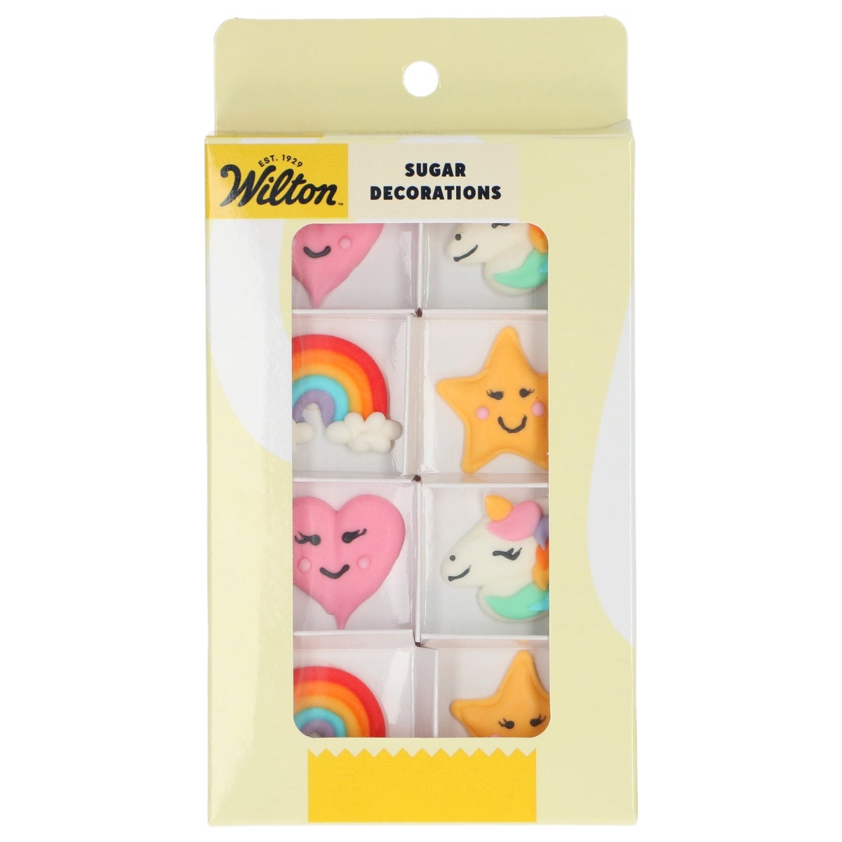 Wilton Sugar Decorations Unicorn Dream set/8