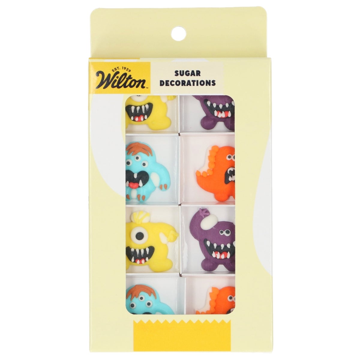 Wilton Sugar Decorations Manic Monsters set/8