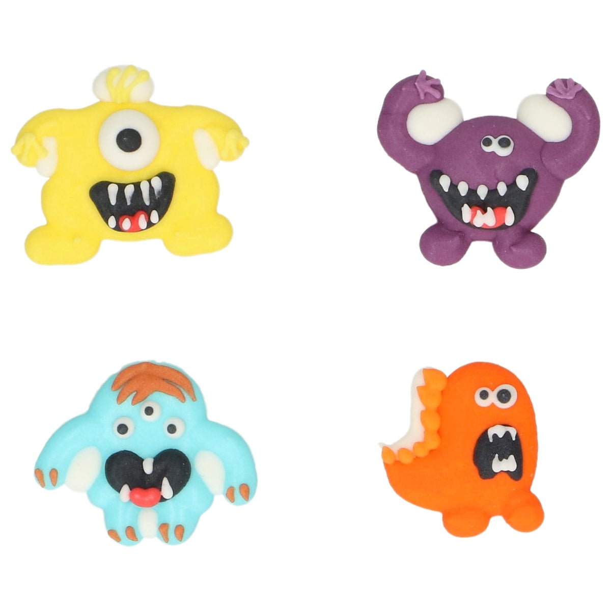 Wilton Sugar Decorations Manic Monsters set/8