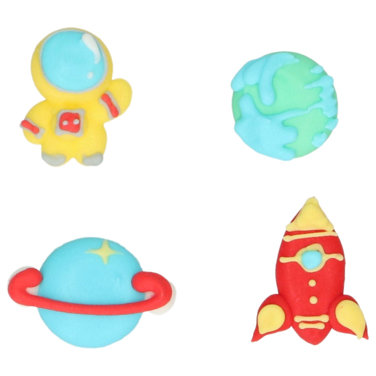 Wilton Sugar Decorations Space Adventures set/8