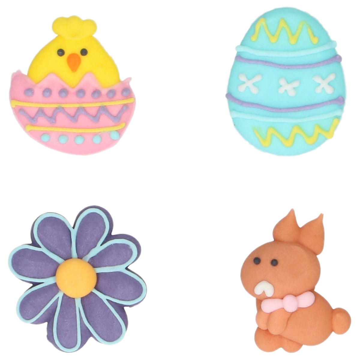 Wilton Sugar Decorations Easter Vibes set/8