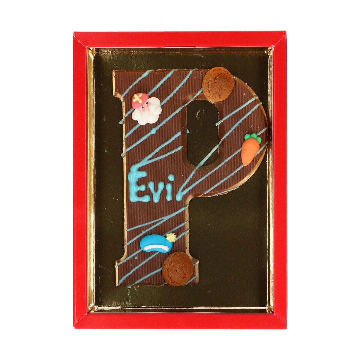 Chocolate Letter box red