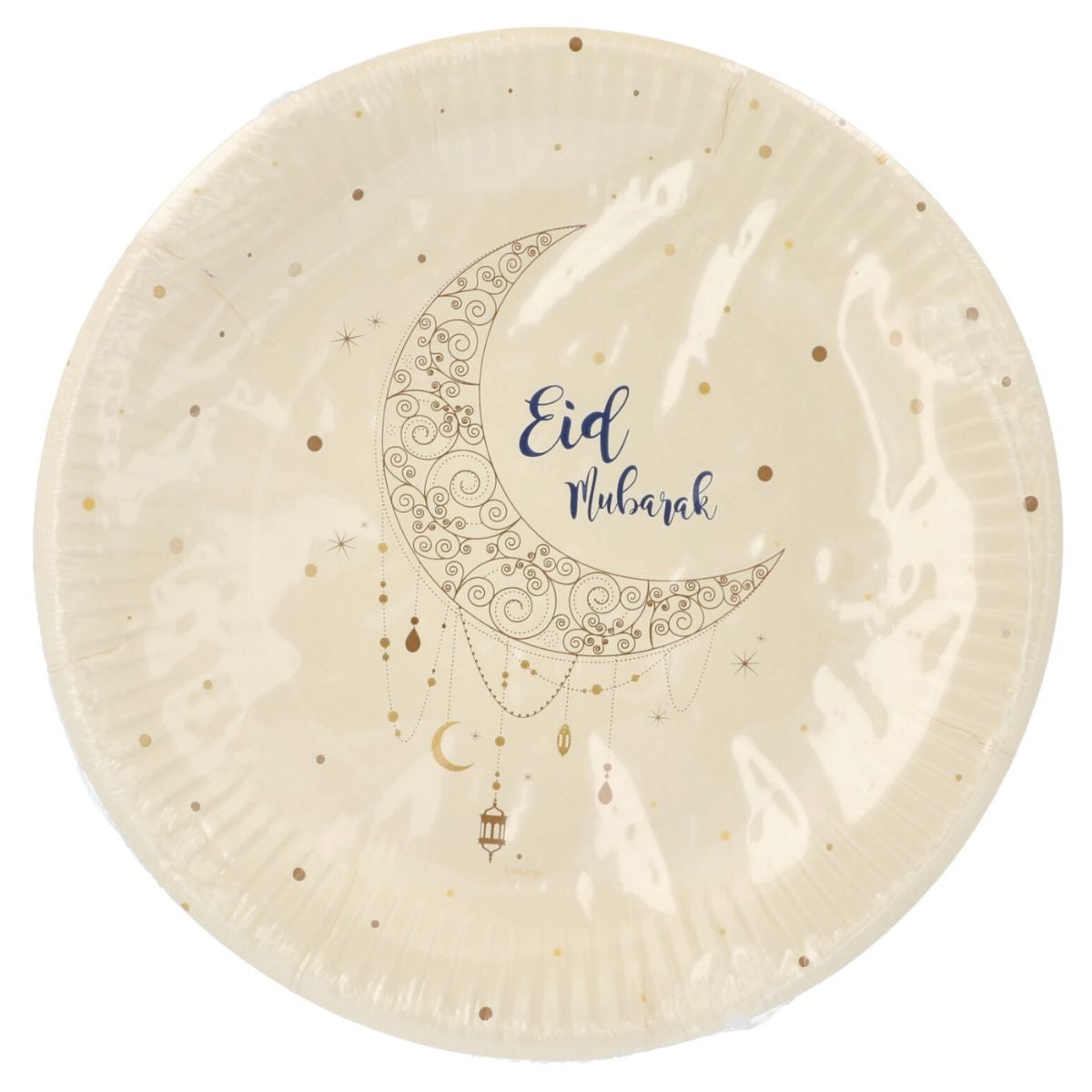 Folat Paper Plates Eid Mubarak 23cm pk/8