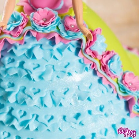 Colorful Barbie Cake