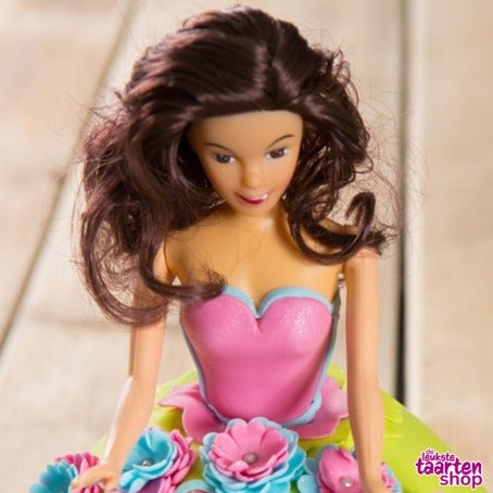 Colorful Barbie Cake