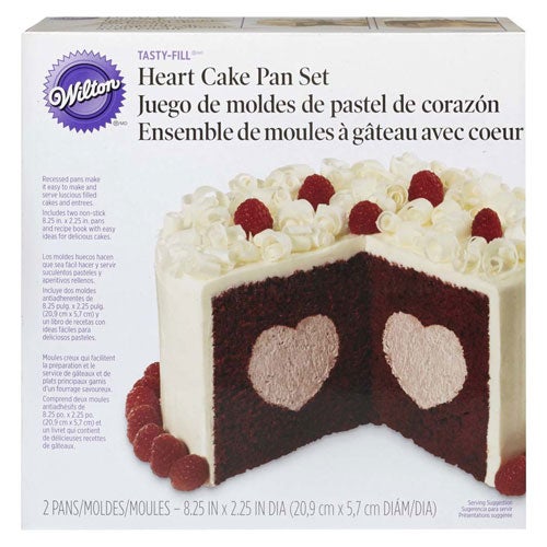Wilton Heart Tasty Fill Cake Pan Set Deleukstetaartenshop Com