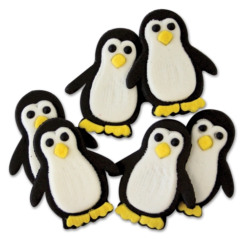 Vergoeding Artiest Pogo stick sprong PME Edible Decorations Penguins pk/6 | Deleukstetaartenshop.com